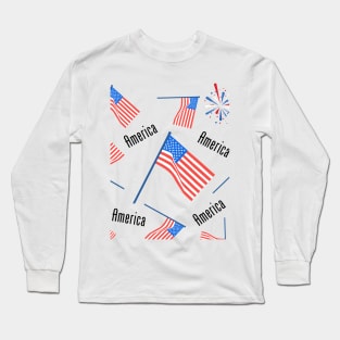 I love America Long Sleeve T-Shirt